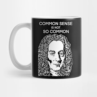 VOLTAIRE quote .1 - ink portrait Mug